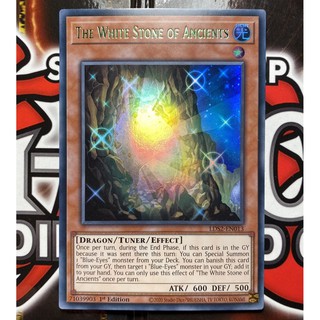 Bài Yugioh - The White Stone Of Ancients (Ultra Rare) # Efffect Gọi Blue Eyes White Dragon