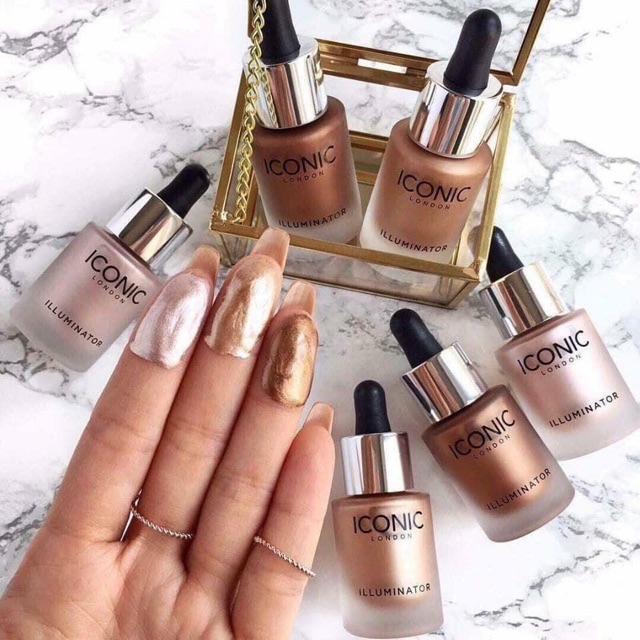 Bắt sáng nhũ iconic