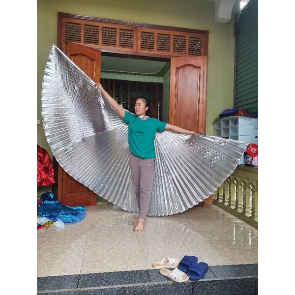 Cánh múa belly dance, Cánh múa bụng đủ các màu, cánh múa hàng nhập Quảng châu siêu đẹp siêu bền