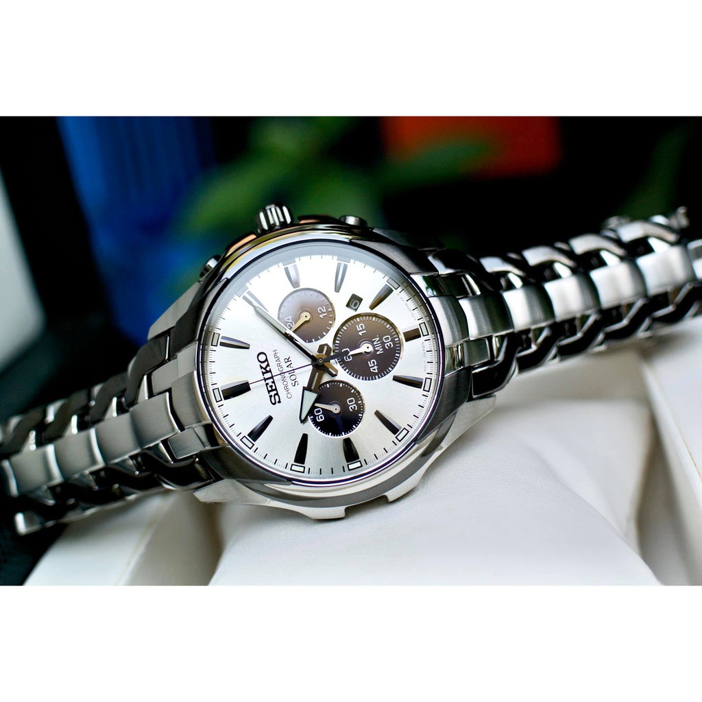 Đồng hồ nam Seiko SSC635 Solar Chronograph