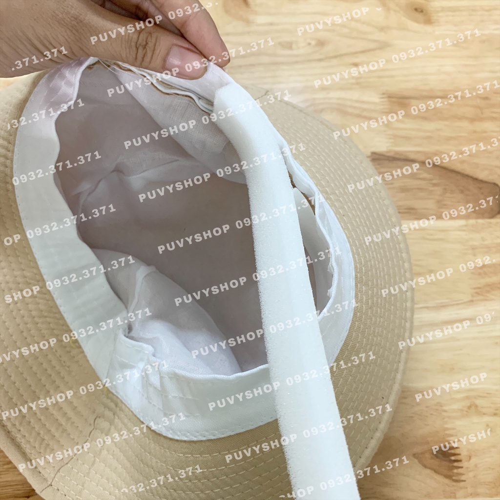 Dây mút xốp dán lót mũ khi bị rộng, cho nón vải và nón cói