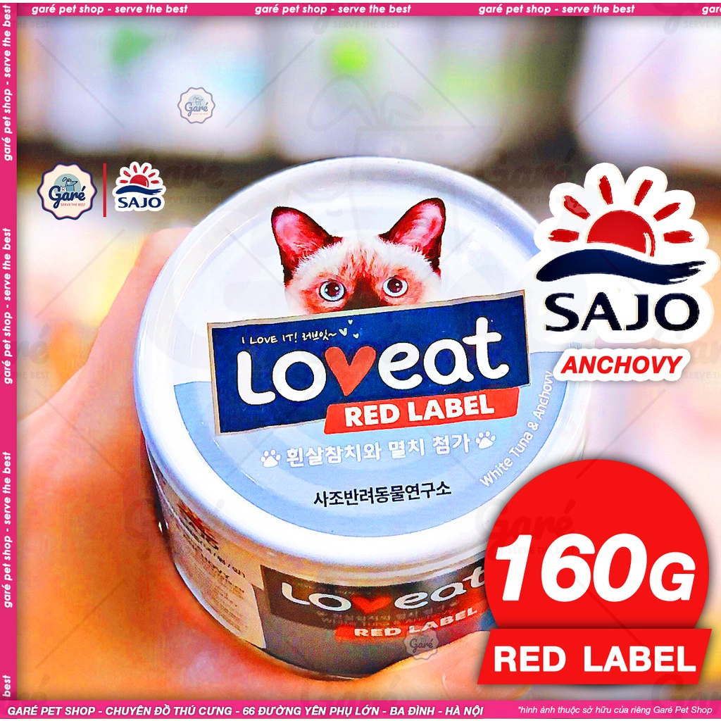 160g - Pate Love eat REB LABEL dành cho Mèo con và mèo trưởng thành nhập khẩu Hàn Quốc