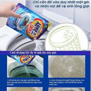 Bột tẩy lồng máy giặc