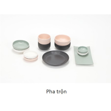 Bộ bát đĩa Rire Series dành cho 2 người (12P) - Erato - Hàng nhập khẩu Hàn Quốc