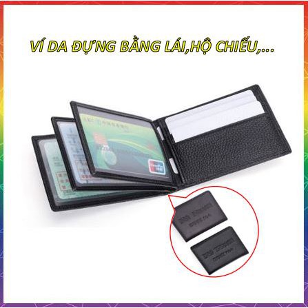 🌟CÓ SẴN🌟 Ví da mini đựng bằng lái – giấy tờ – siêu tiện dụng - OTO4S