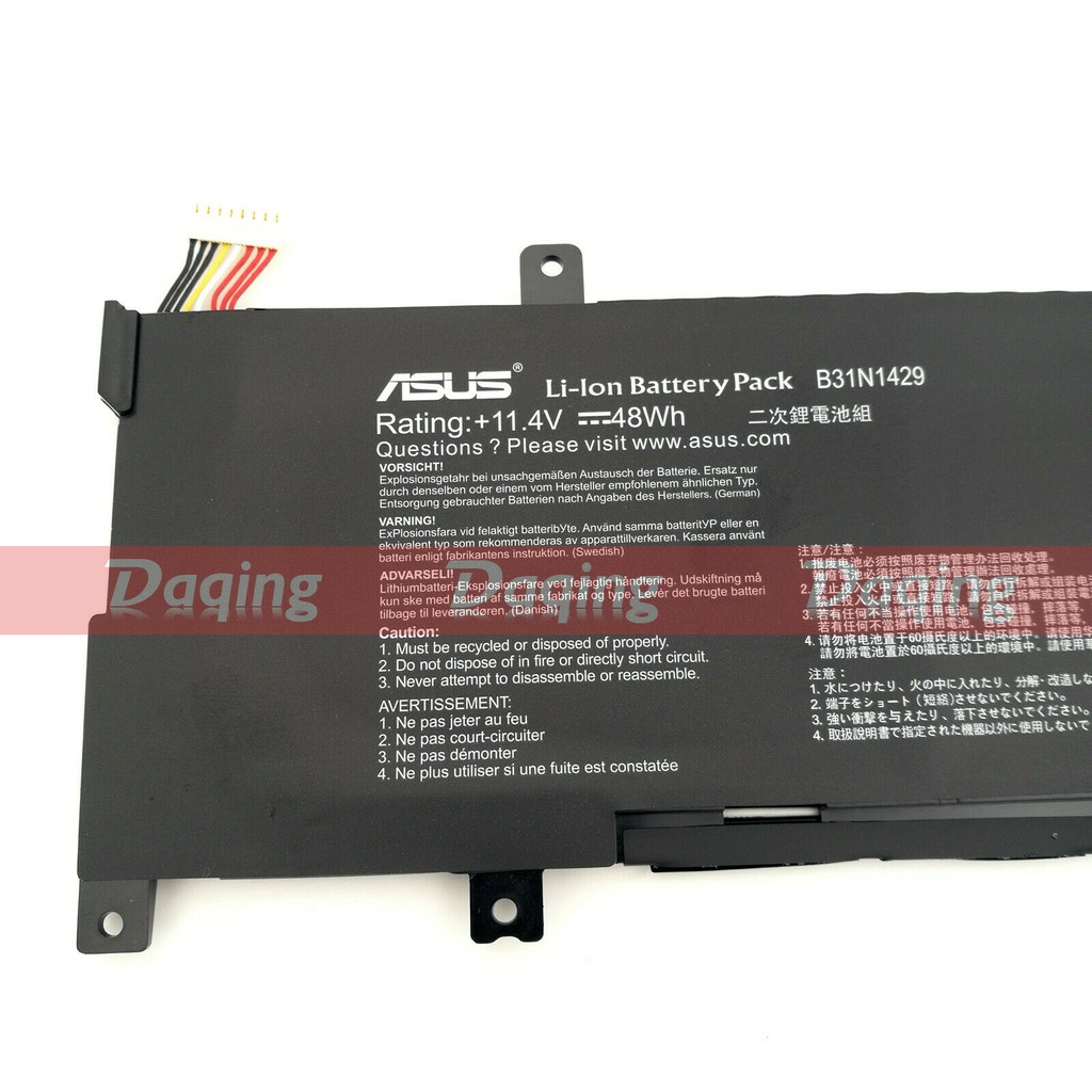 Pin Laptop Asus B31N1429 A501LB A501UB A501UQ A501UW A501UX A501LX