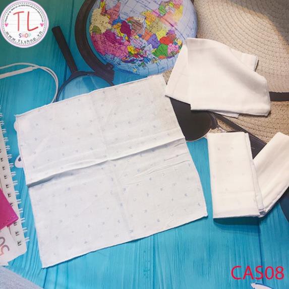 Khăn sữa cho bé - Set khăn sữa họa tiết xinh xắn - Đồ dùng cho trẻ