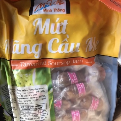HẾT HÀNG Kẹo mãng cầu me gói 500g
