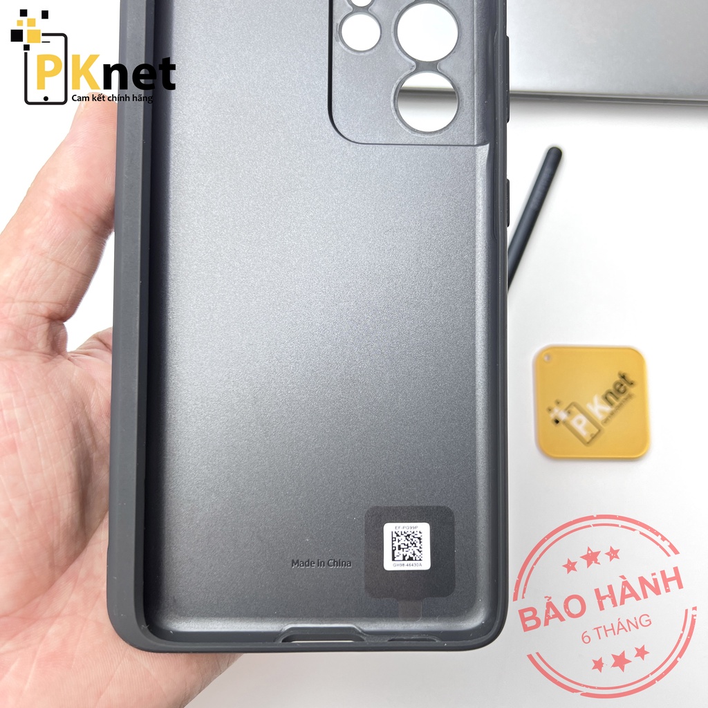 Ốp lưng kèm bút S21 Ultra Chính Hãng Samsung [ Nobox, Bảo hành 1 đổi 1 trong 6 tháng, Ốp Silicon chống bám bẩn ]