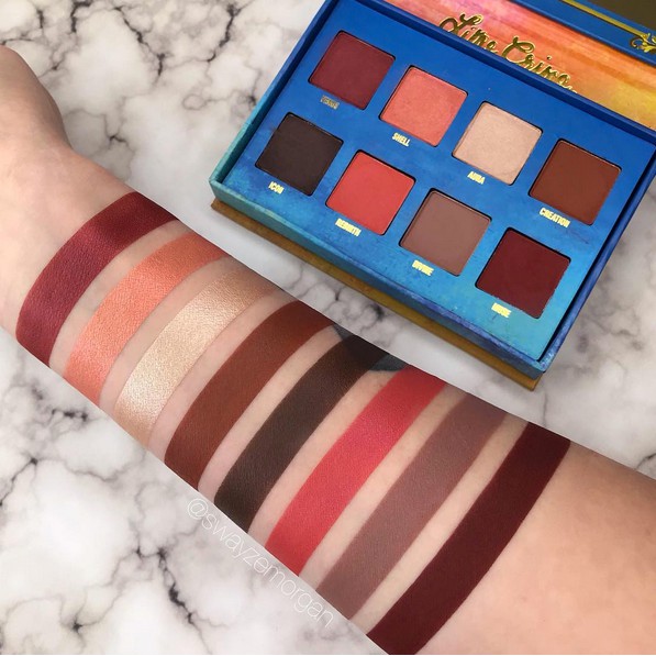 Lime Crime- Bảng phấn mắt 8 Ô- Venus Palettes The Grunge Eyeshadow Palette 16g