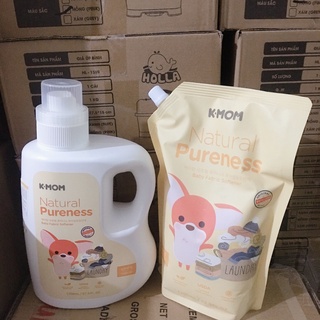 [Chính Hãng] Nước xả vải sơ sinh hữu cơ (organic) Kmom - Nước xả quần áo K-mom