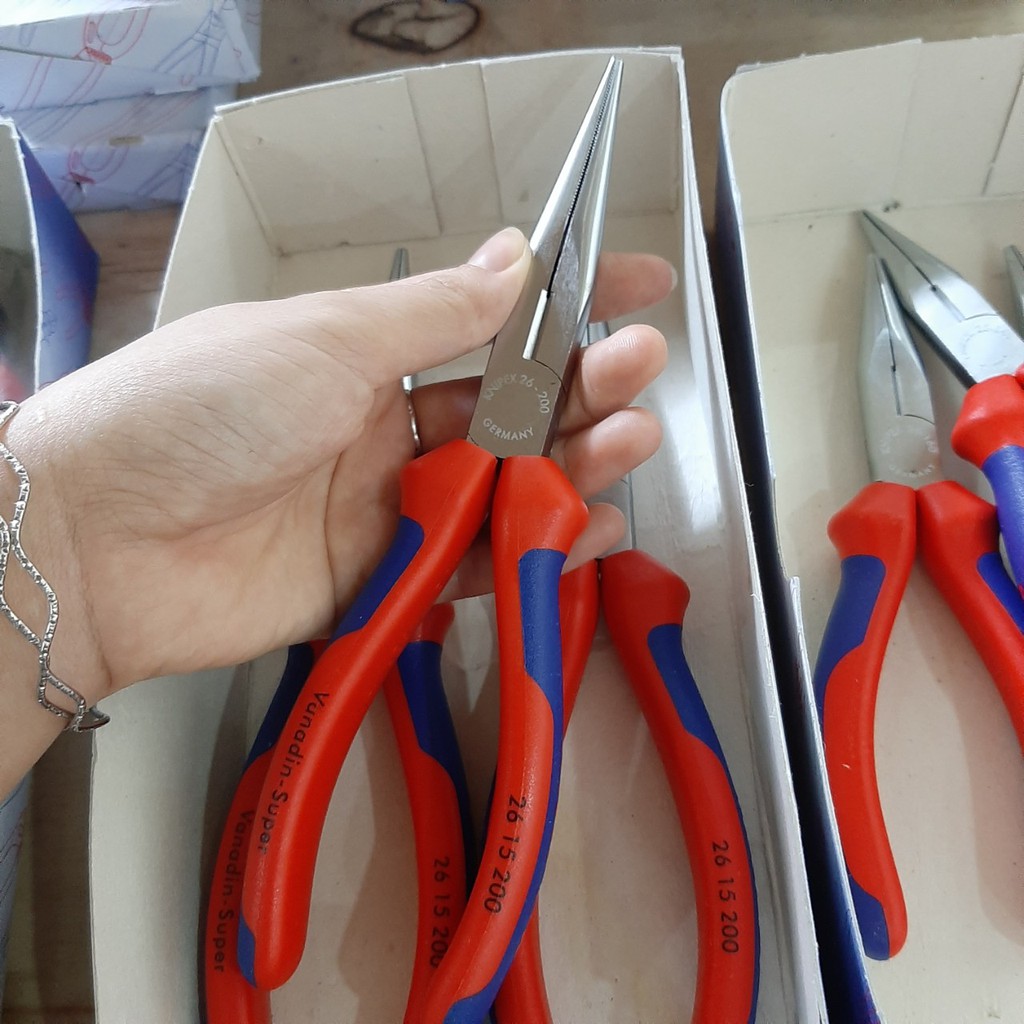Kìm mũi nhọn Knipex -# 340220.0200,340220.0300