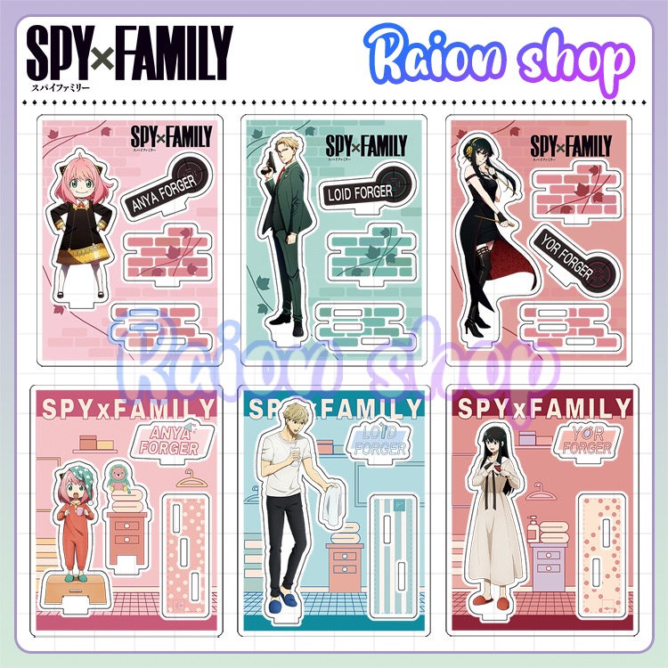 Mô Hình Standee Acrylic Mica Anime Spy x Family