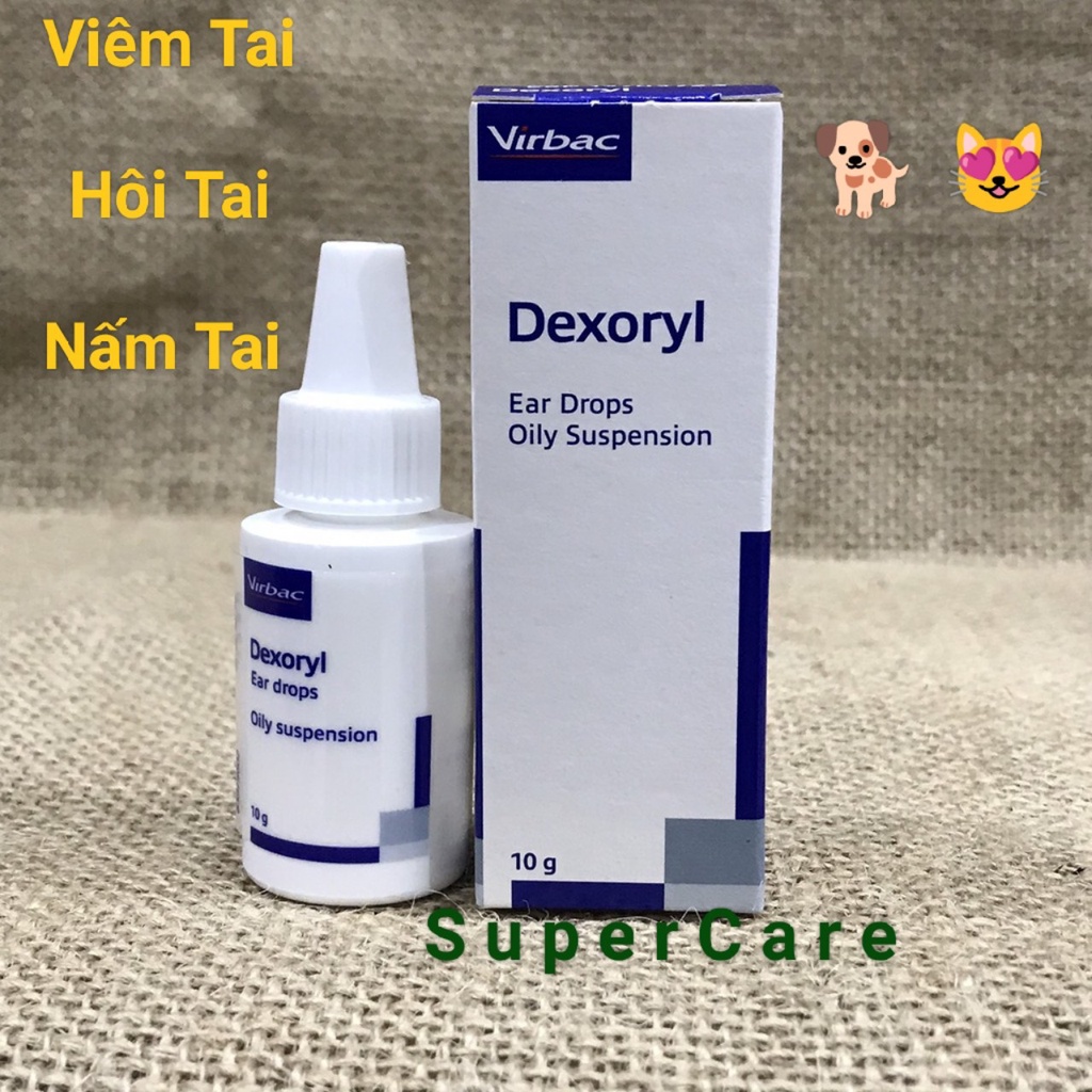 Nhỏ Tai DEXORYL / DexOph  - Viêm Tai, Hôi Tai, Nấm Tai Chó Mèo