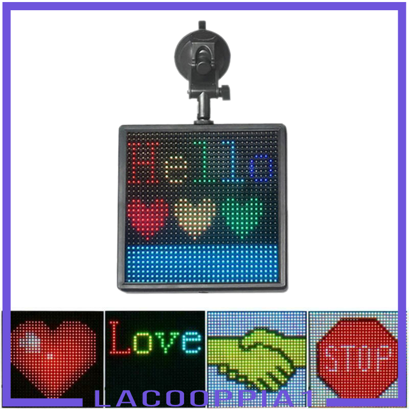 [LACOOPPIA1]Wireless P4 Bluetooth Car Sign Message Board AD Display Programmable Screen