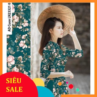 [Freeship đơn từ 0đ] ] Áo dài lụa nhật 👗 FREESHIP 👗 Áo dài chất lụa Nhật in 3d đẹp
