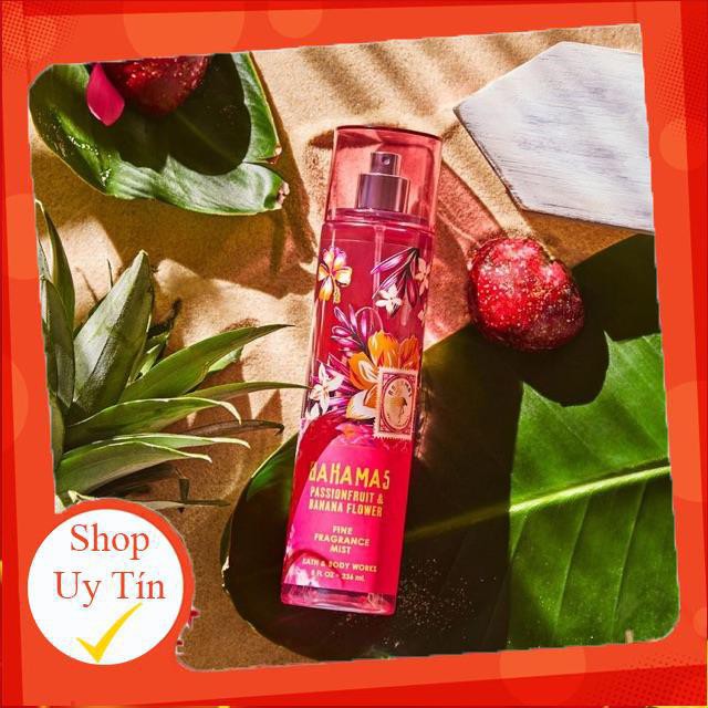 Xịt Thơm Bath & Body Works Fine Fragrance Mist - NEW TROPICAL 2019 🍭Hot🍭 | Thế Giới Skin Care