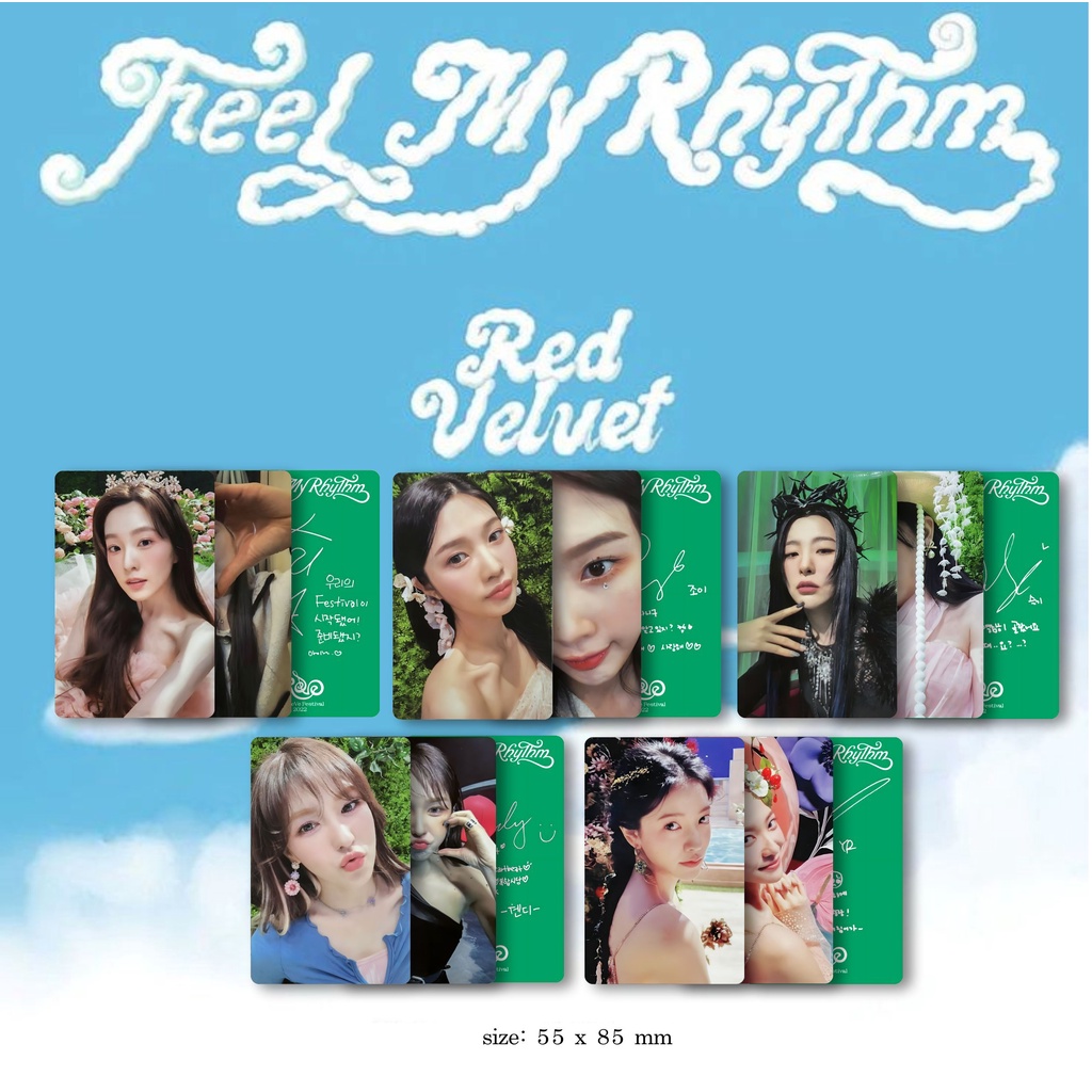 Ảnh (Photocard) Lễ Hội Reve Nhung Đỏ 2022 - Cảm Thấy Nhịp Tim Của Tôi.