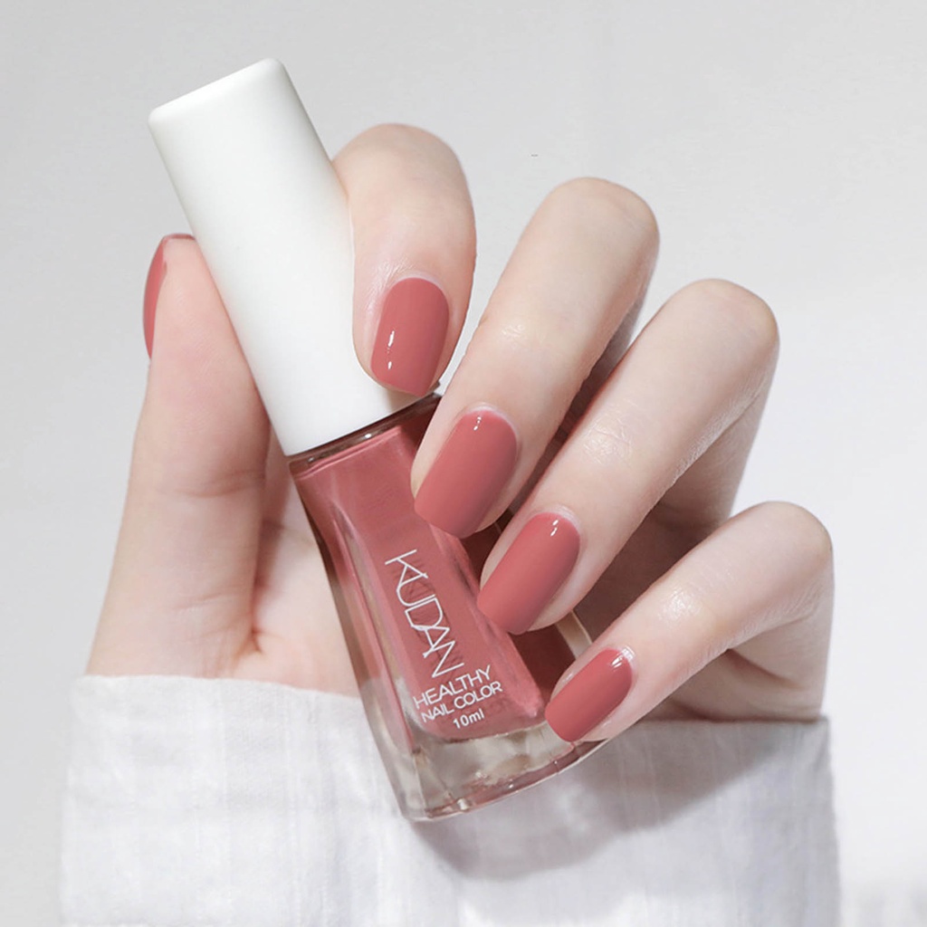 [Hàng mới về] Sơn móng tay tông màu kim tuyến tùy chọn nhanh khô lâu phai 10ml dành cho nữ