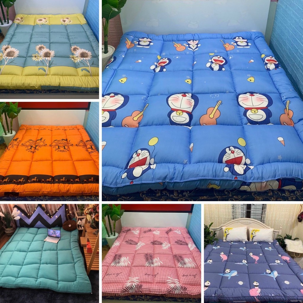Nệm topper, Đệm trải sàn, Đệm Topper Siêu Ấm, Tấm Làm Mềm Nệm Cao Cấp, Chống Đau Mỏi Vai Gáy Tạo Giấc Ngủ Ngon