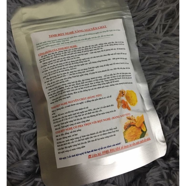 Tinh Bột Nghệ Nguyên Chất