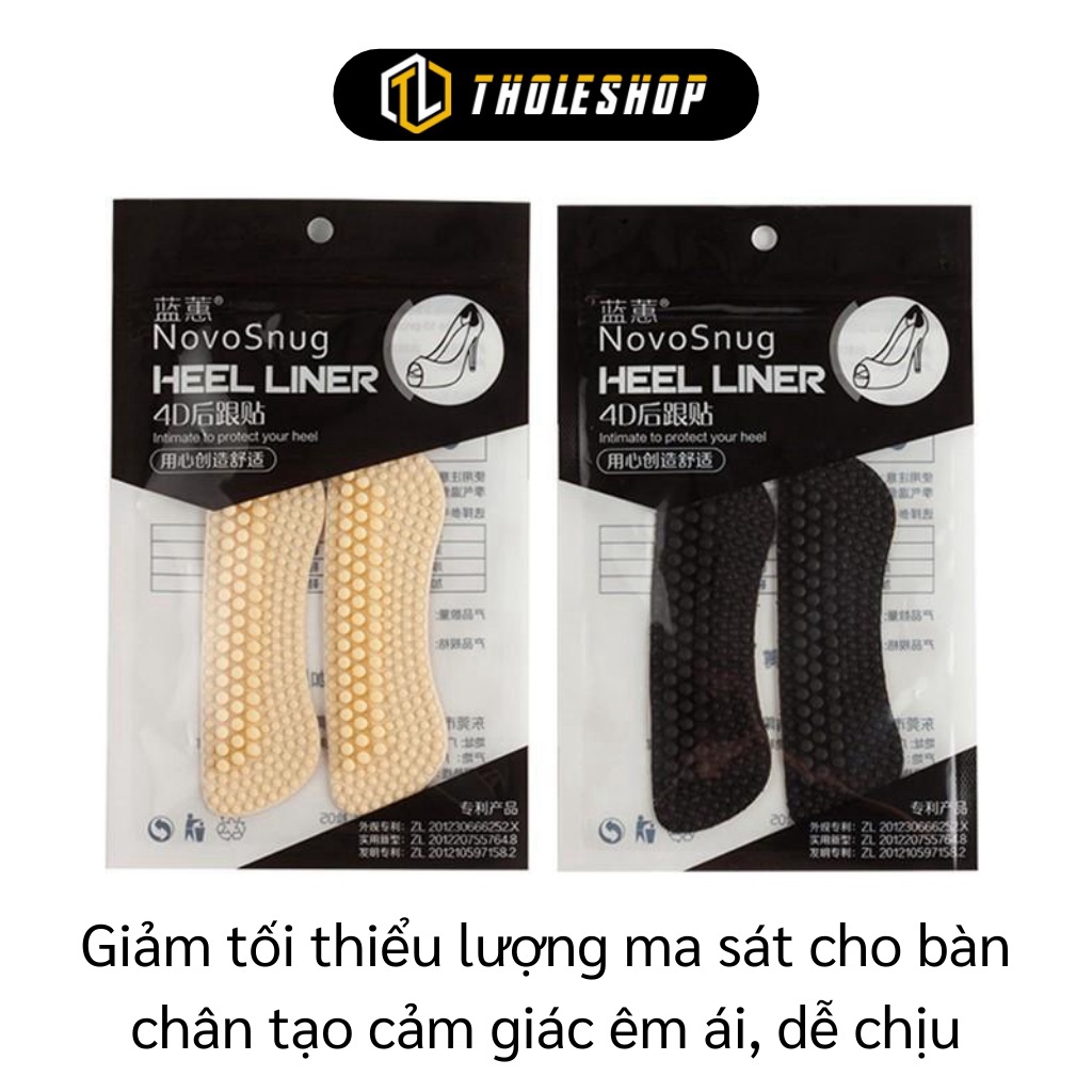 [SGD] Miếng Lót Giày - Lót Gót Giày 4D Heel Liner Chống Trầy Chân, Tái Sử Dụng 8936