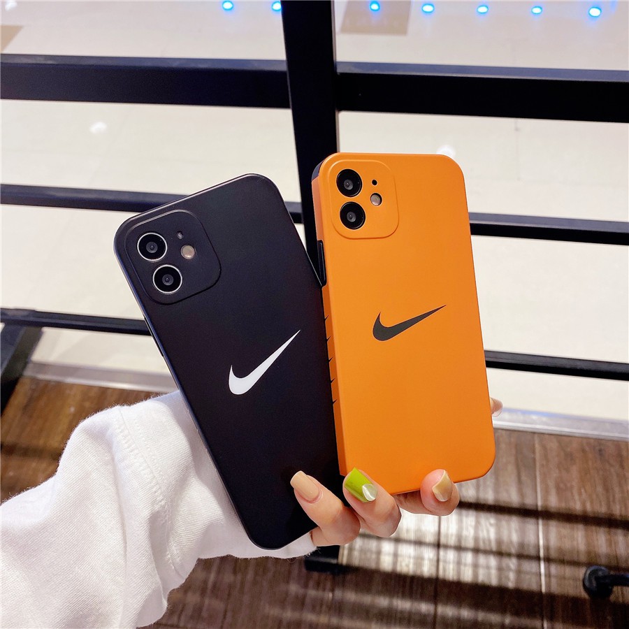 Ốp điện thoại silicon dẻo NIKE sáng tạo cho iPhone 13 Pro Max iPhone 12 Pro Max iPhone 11 Pro Max iPhone X XR XS Max 7 8 Plus SE 2020