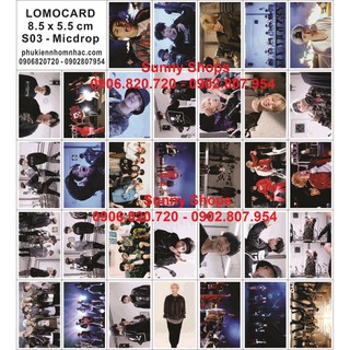 Lomo BTS S03 - Micdrop 33 tấm (không hộp)