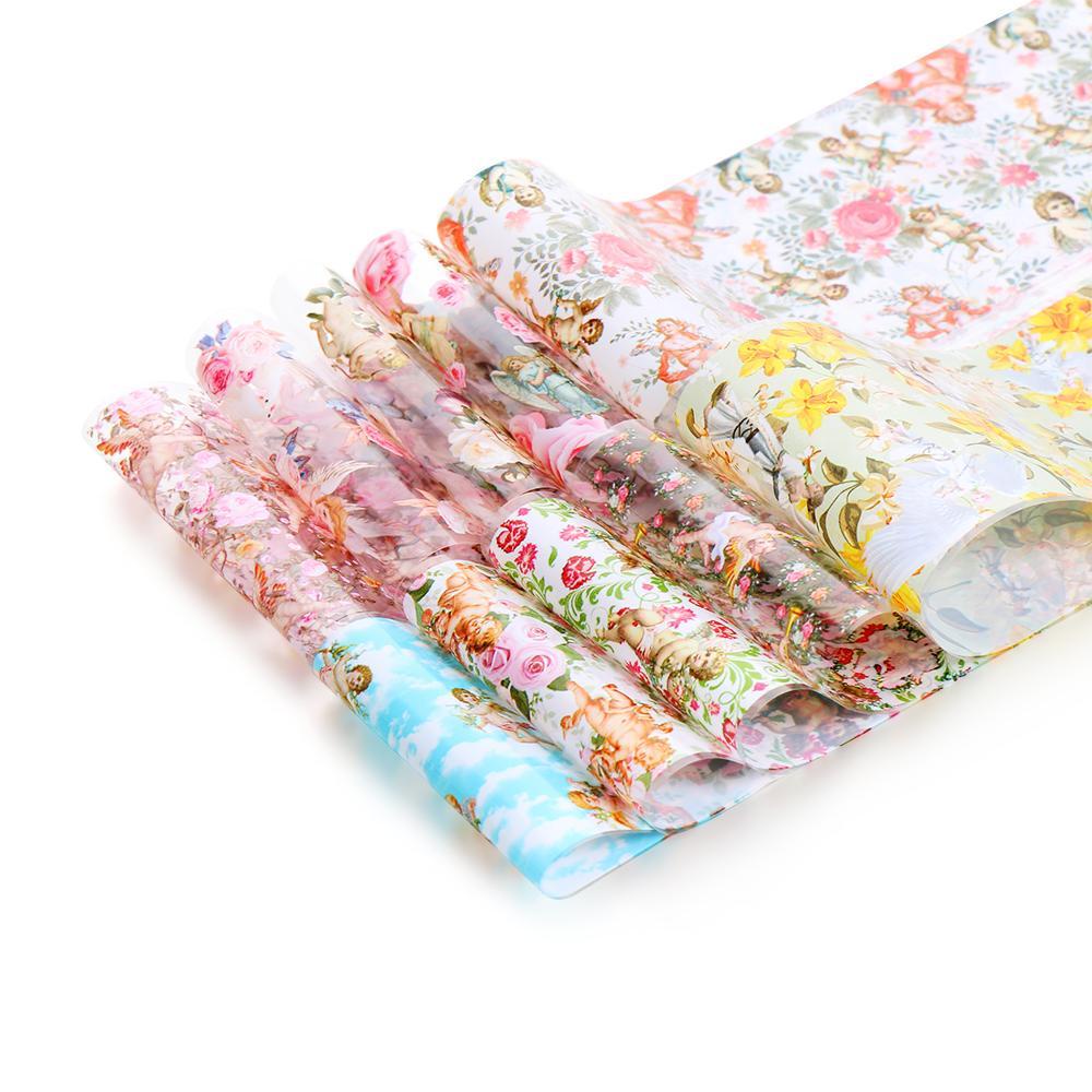 XIANTIN Set 10 Sticker Dán Móng Nghệ Thuật