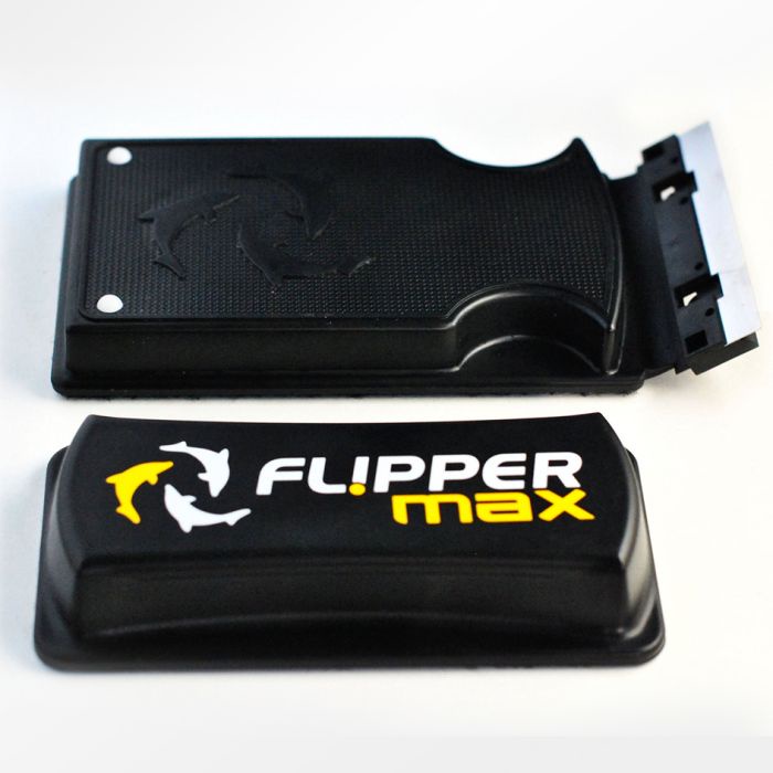 Lau kính FLIPPER MAX 2 IN1 - cọ rêu cao cấp dùng cho bể cá cảnh