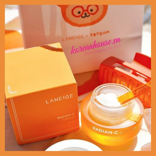 KEM DƯỠNG TRẮNG NÂNG TONE DA LANEIGE RADIAN C CREAM_Vitamin C Tone Up Cream