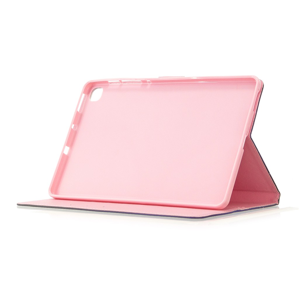 Ốp Máy Tính Bảng Silicon Có Giá Đỡ Gập Được In Hình Mèo Đáng Yêu Cho Samsung Galaxy Tab A 8.0 2019 SM-T295 T290 T297