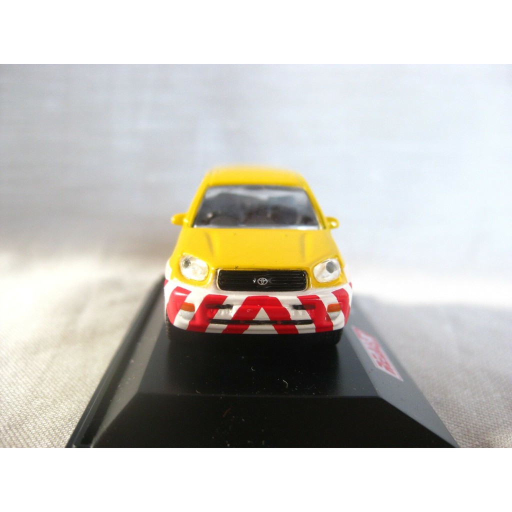 Xe Giám sát công trình 1/72 Real-X Toyota Rav 4 EMERGENCY PATROL bánh cao su