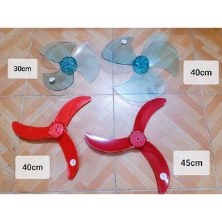 Cánh quạt các loại 30-40-45cm, hình tròn-lưỡi liềm (công nghiệp), màu xanh-cam
