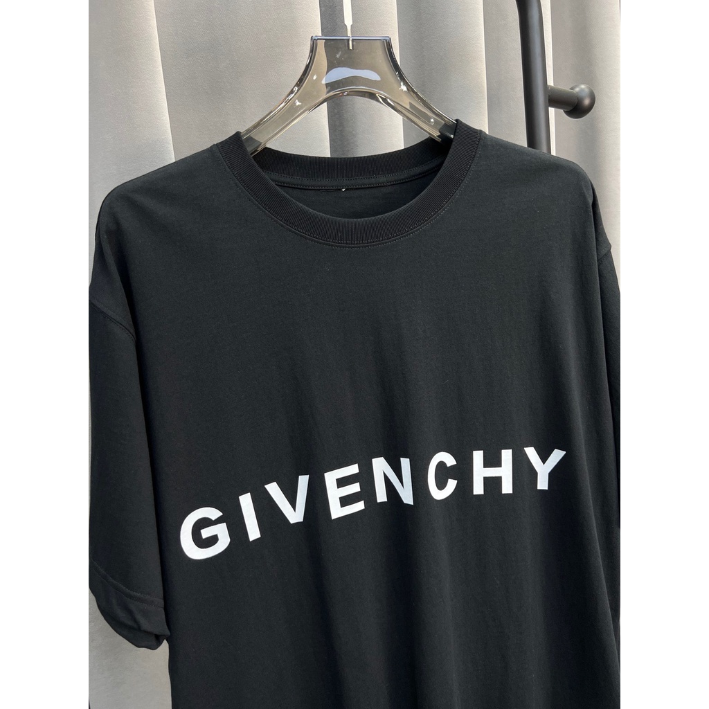 Áo Thun Cotton Tay Ngắn Cổ Tròn In Chữ G1venchy 2022 Size S-4XL