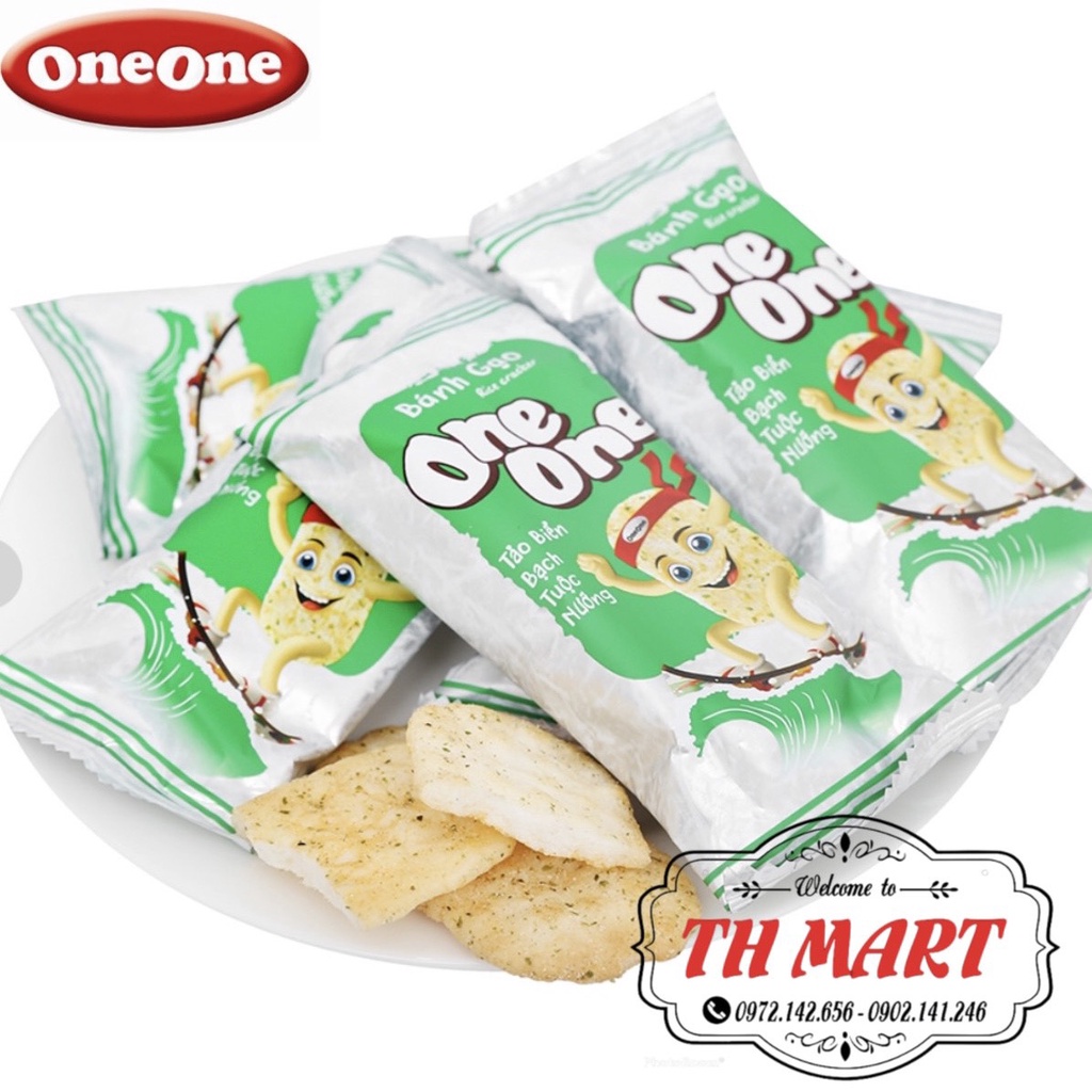 Bánh gạo one one, vị phô mai ngô / vị bò nướng / tảo biển bạch tuộc nướng / vị ngọt dịu
