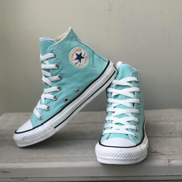 Giày converse 2 hand real màu xanh mint size 35 fix 35.5 💝