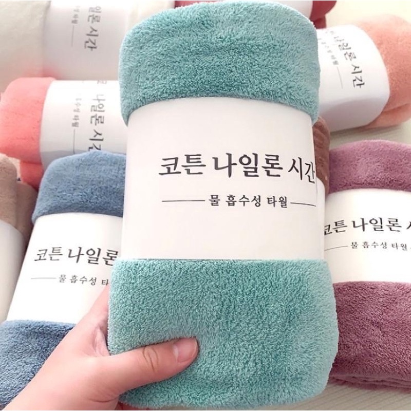 Khăn tắm lông cừu cực hút nước xuất xứ Hàn Quốc