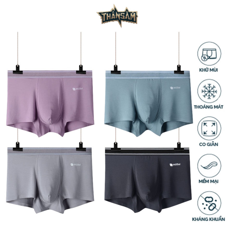 Quần Lót Nam Thần Sấm Chất Modal Khoáng Khuẩn Gấp 5 Lần Cotton Thông Thường - MODAL