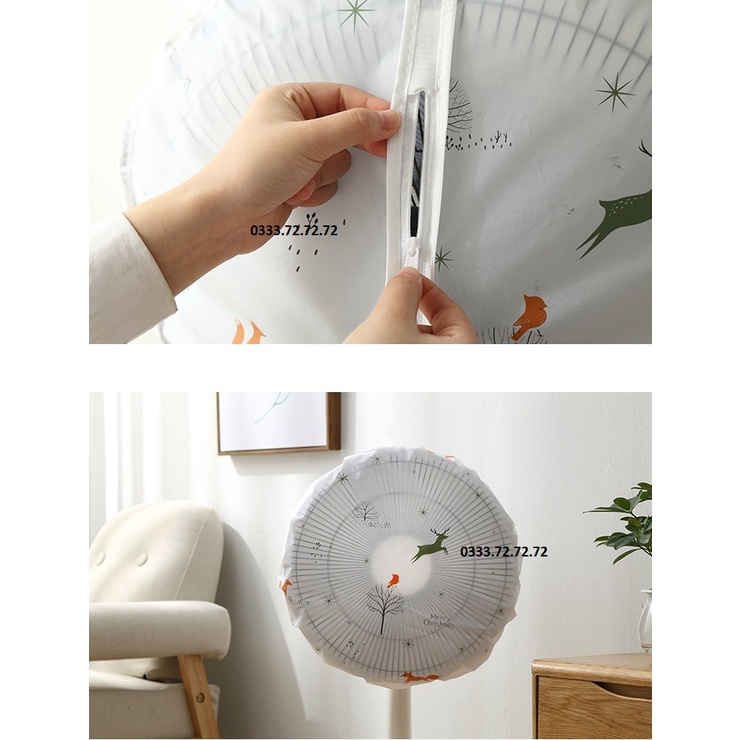 Nhựa sinh học tự hủy - Bọc che bụi cho quạt