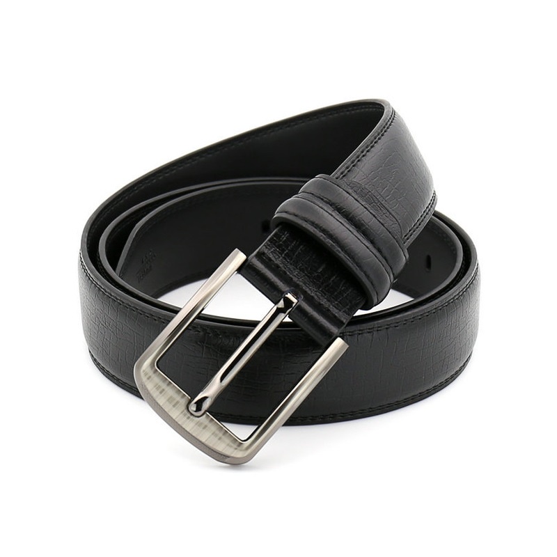 Thắt Lưng Nam Da Bò Thật Khóa Tự Động Đẳng Cấp | Dây Nịt Mặt Nhám - TL KIM