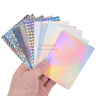 Set 2 Miếng Film Dán Hình Vảy Cá Trang Trí Làm Mồi Câu Cá Giả Phản Quang Thu Hút Cá Bằng Kim Loại Chuyên- JSQT-1503-S2MC