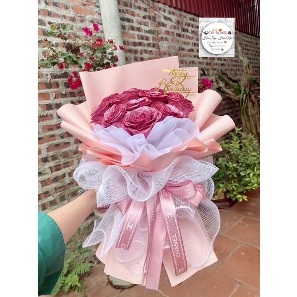 Bó Hoa Nhũ 12 Bông