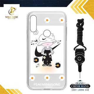 Ốp lưng Vsmart Star 4 Hoa Cúc Peaceminusone dẻo trong Silicone in hình(sản phẩm có 6 mẫu)-Tặng kèm dây đeo điện thoại