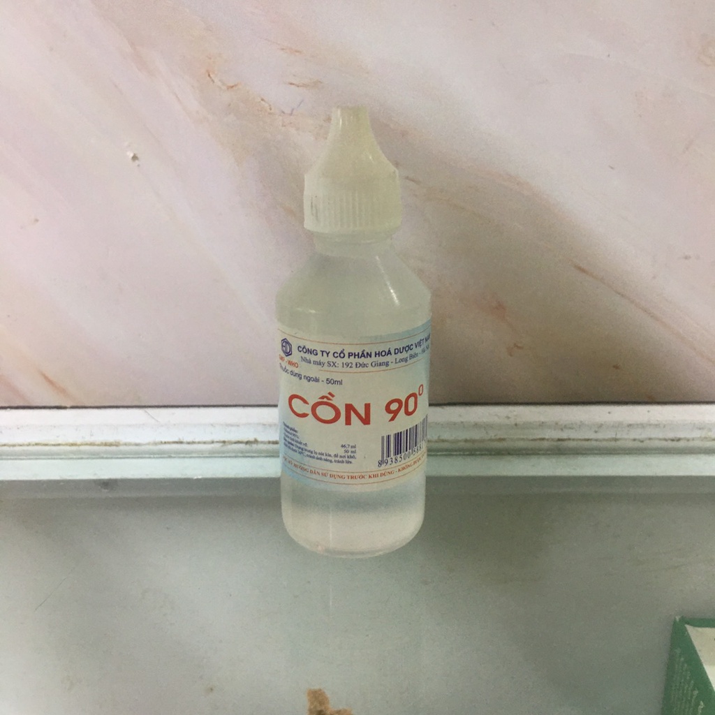 chai Cồn sát khuẩn 70 độ và 90 độ chai 50ml