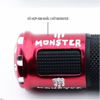 CẶP BAO TAY KHẮC CHỮ MONSTER