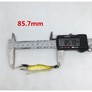 Mồi tôm giả câu cá bằng silicon