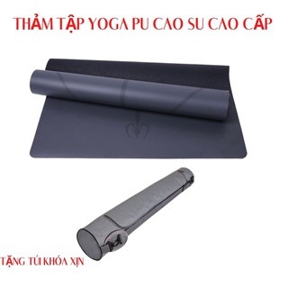 Thảm Tập GYM❤️FREESHIP❤️Thảm YoGa Cao Cấp TPE 2 lớp dày 6MM-8MM LỖI 1 ĐỔI 1
