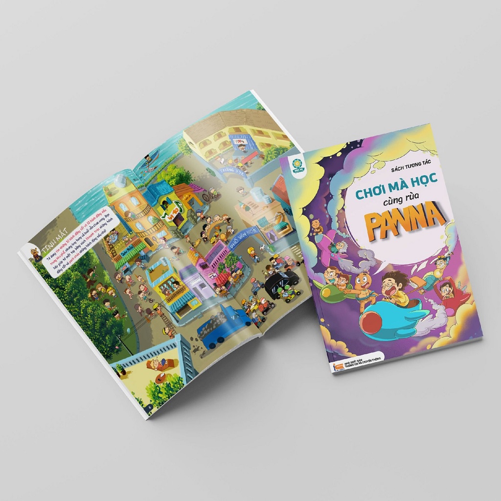 Bộ Sách tương tác Chơi Mà Học Cùng Rùa PANNA