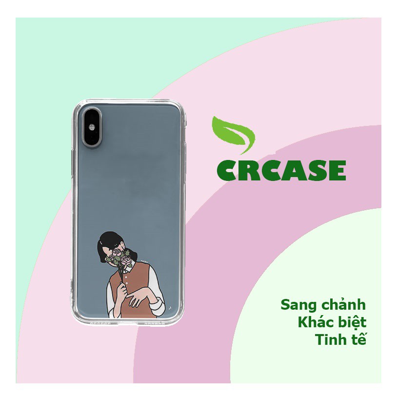 Ốp Lưng Cô gái tóc ngang vai giản dị Iphone 7/7Plus/8/8Plus/X/Xs/Xs Max/11/11 Promax/12/12 Promax POD20210058